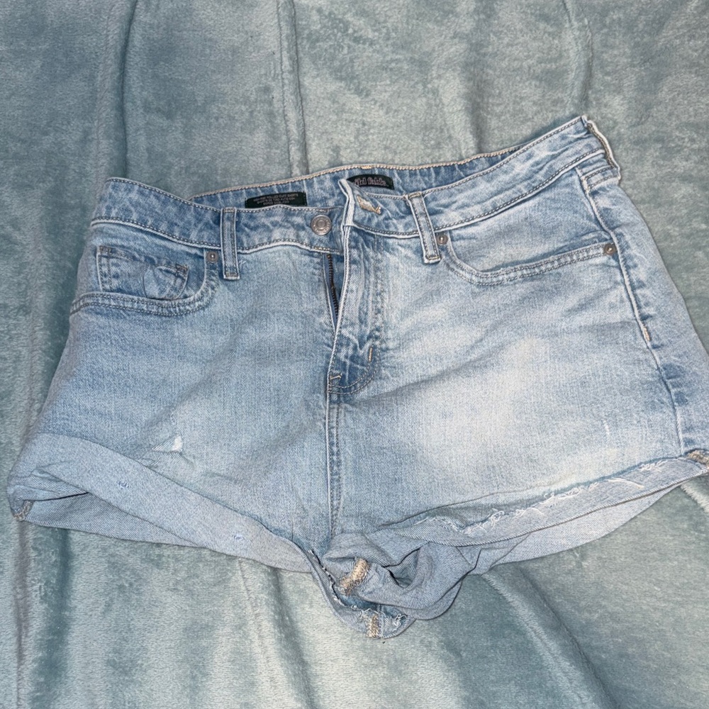 Women's Blue Denim Shorts